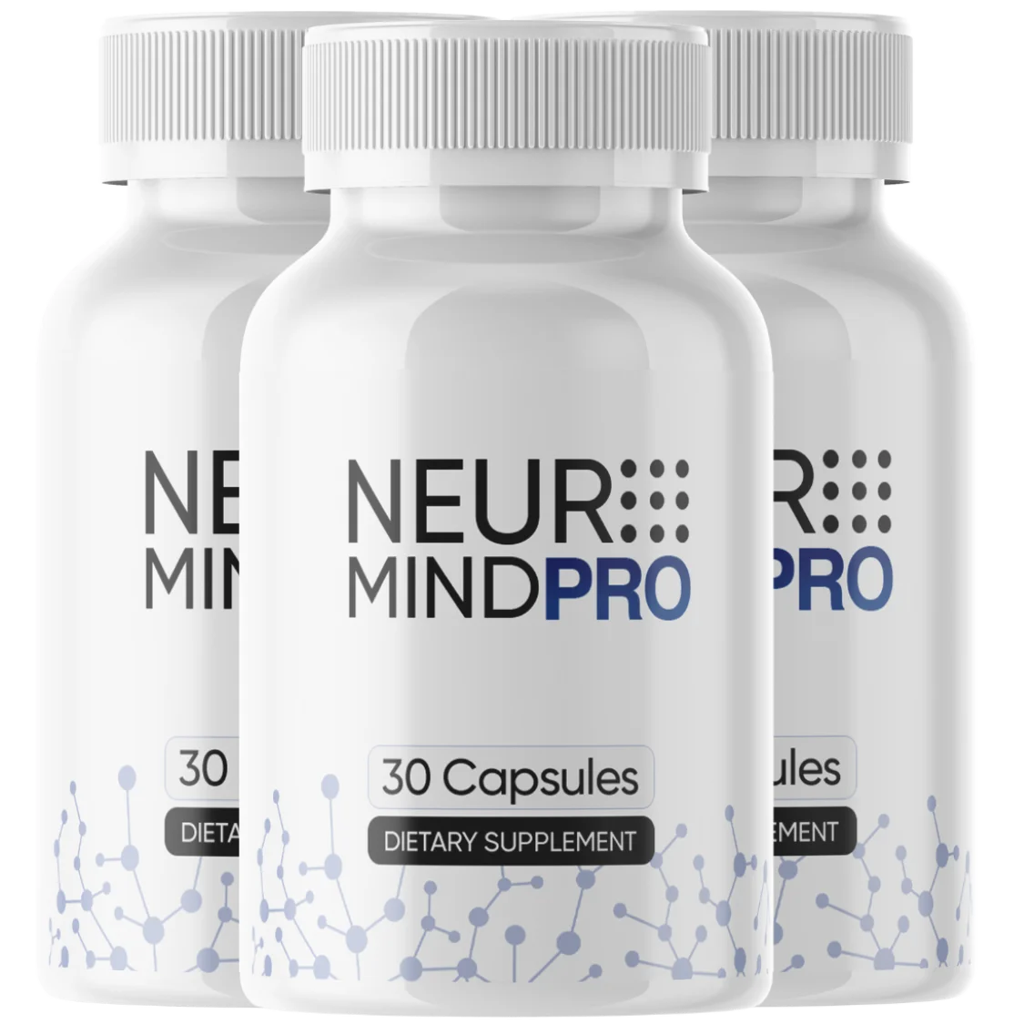 NeuroMind Pro® cognitive support capsule — 3 bottle pack